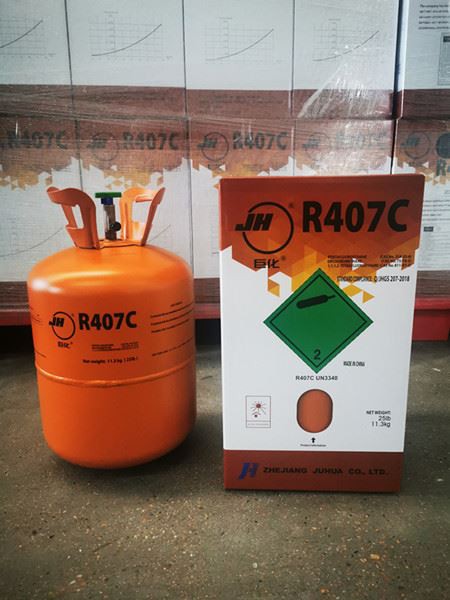 11,3kg 25lb sovutgich R407c gaz